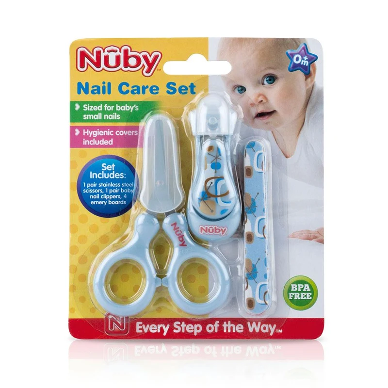 set de manicure nuby premium azul