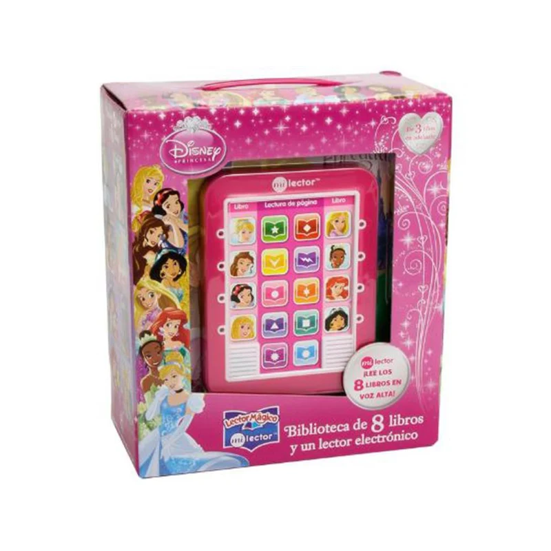 lector disney princesas lector magico 8 libros
