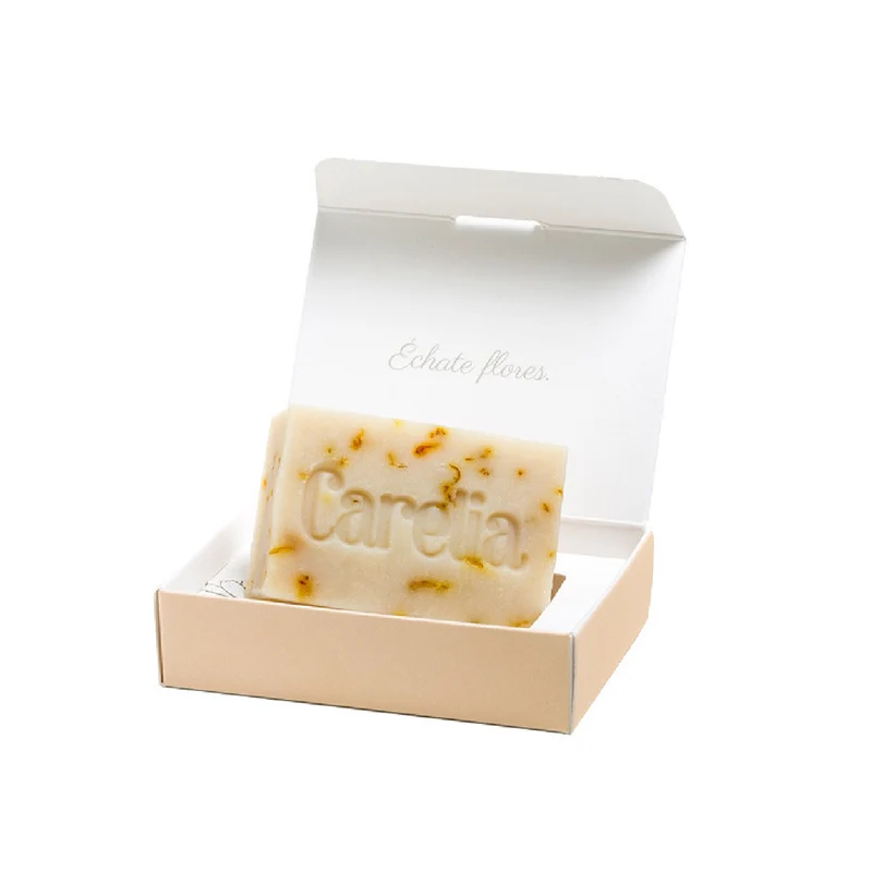 Jabon sólido de Caléndula para Bebés y Mamás Carelia 100 g