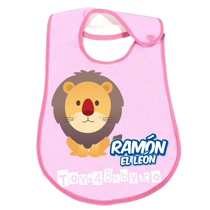 babero ramon el leon nina