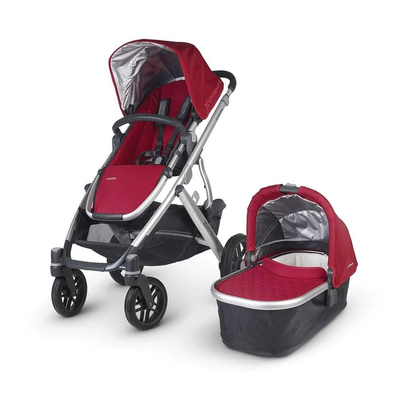 coche vista stroller 2015 denny red uppa baby