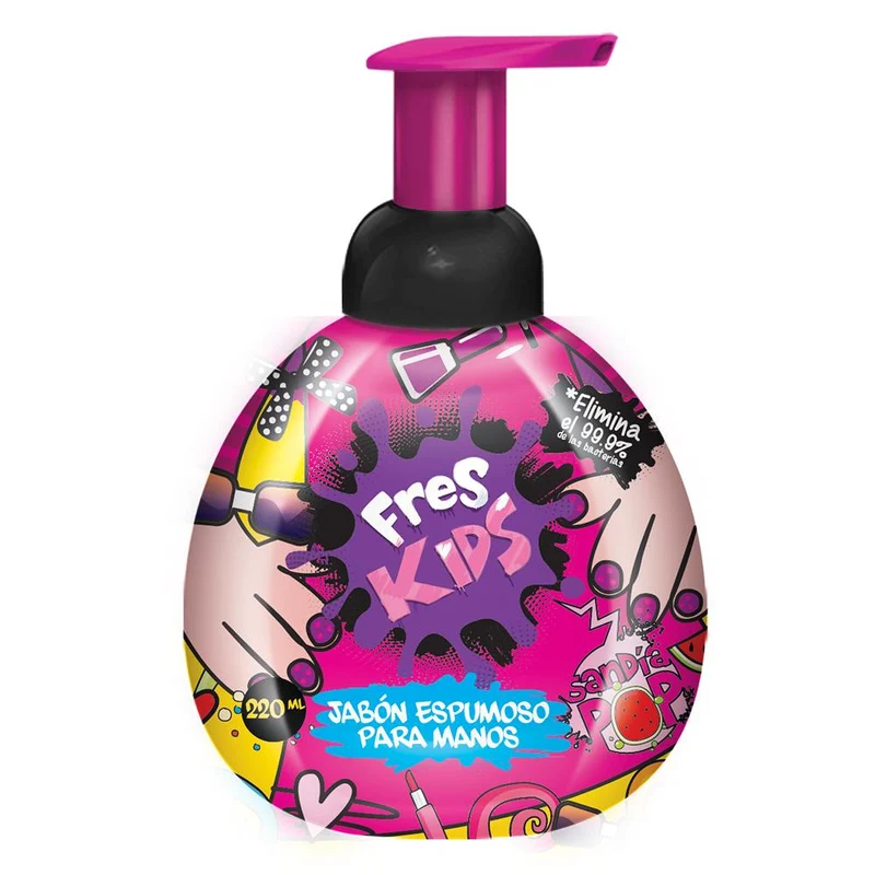 jabon en espuma x220ml freshkids nina