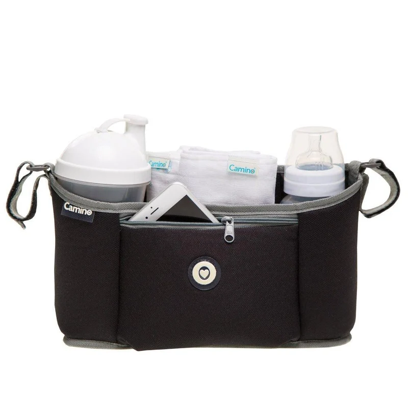 organizador de coche negro