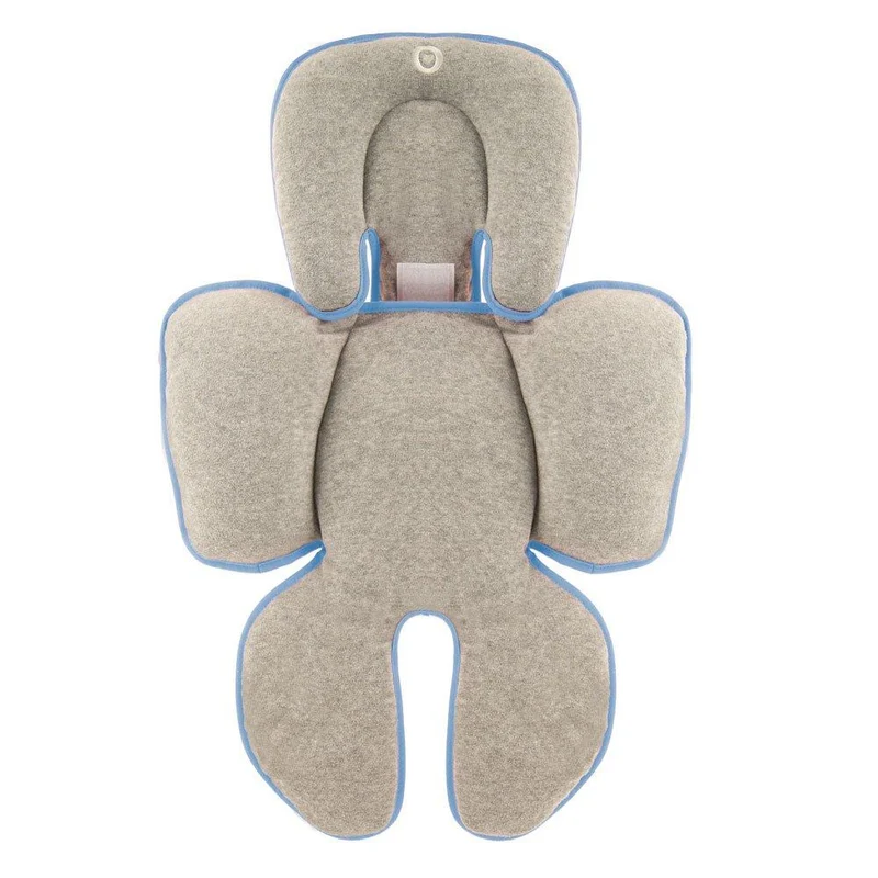 soporte cabeza y espalda gris con azul