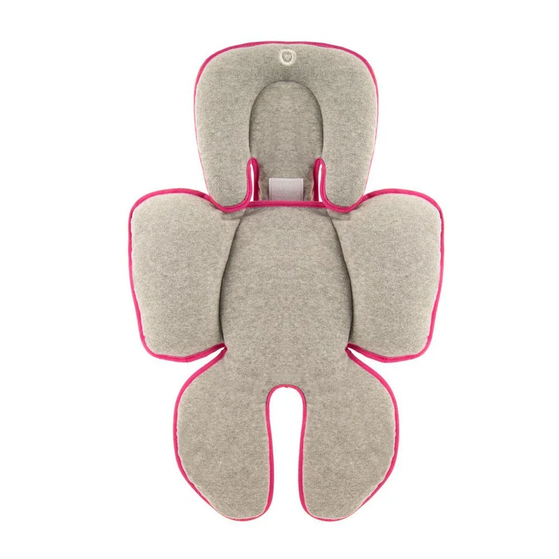 soporte cabeza y espalda gris con rosado