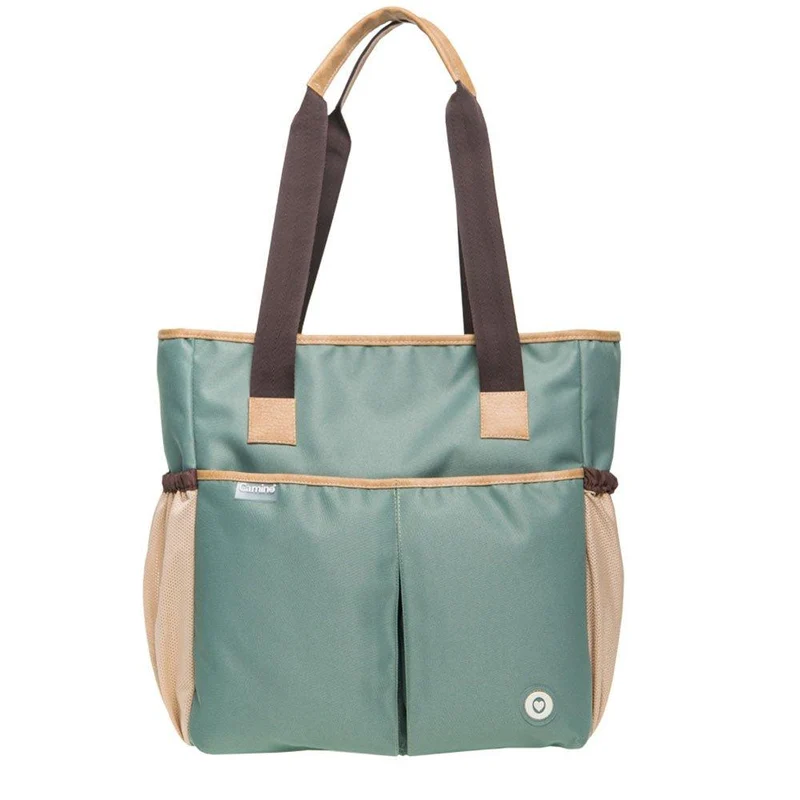 panalera tipo cartera con cambiador verde