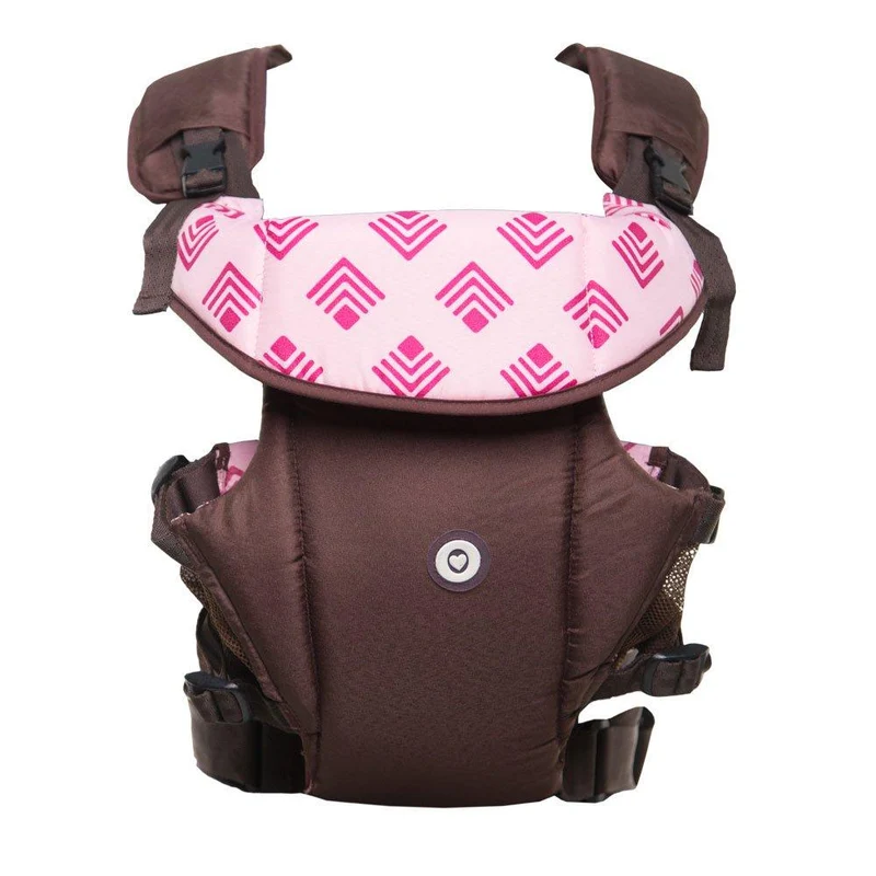 cargador doble posicion cafe con rosado