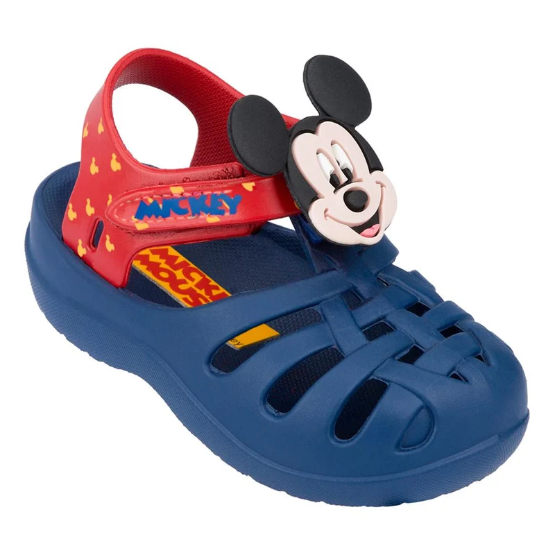 calzado disney mickey azul rojo t 21