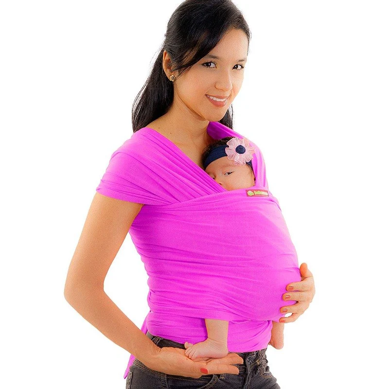 fular elastico rosado