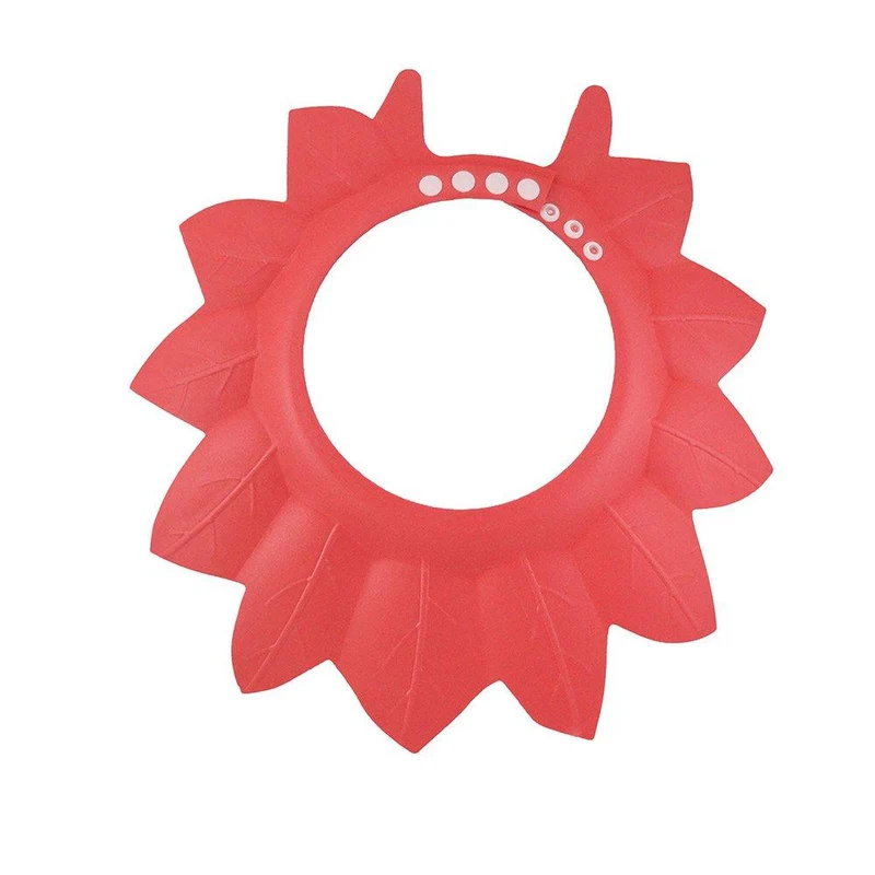 sombrero o gorro de bano para bebe rojo