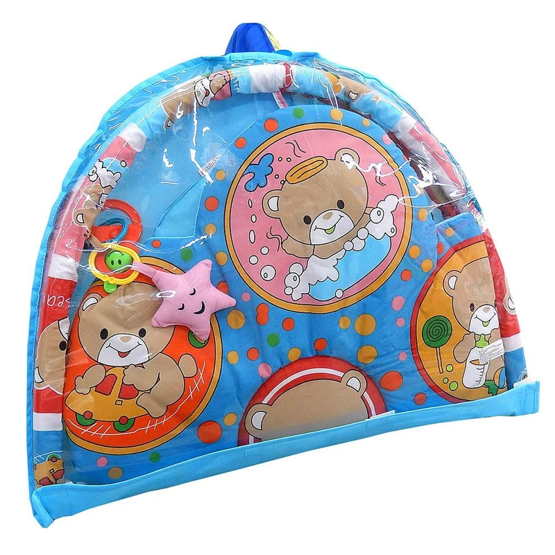 gimnasio para bebe azul