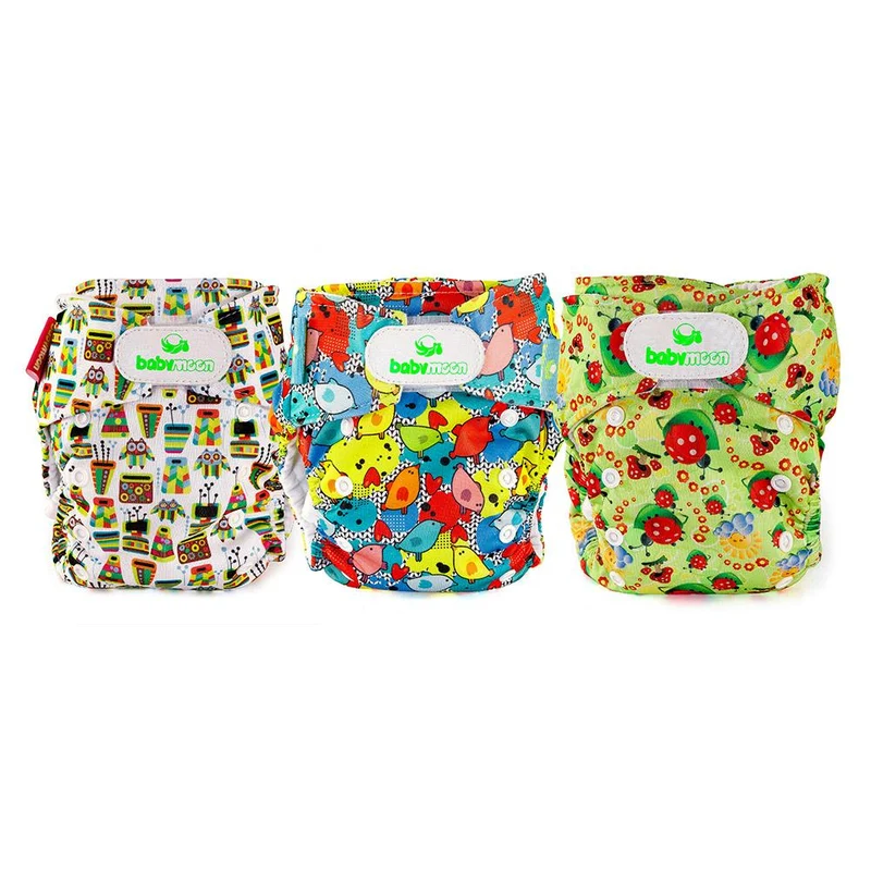 pack x3 panales ecobabymoon estampado