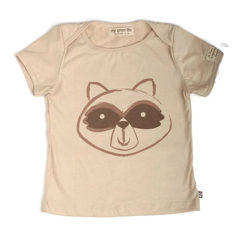 camiseta mapache