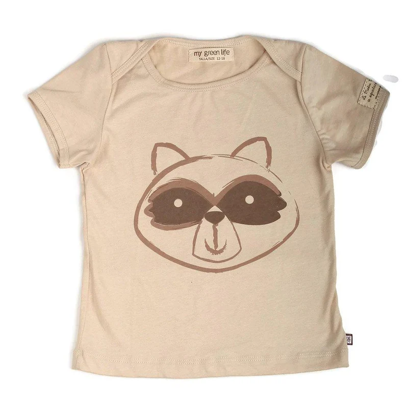 camiseta mapache 6 9