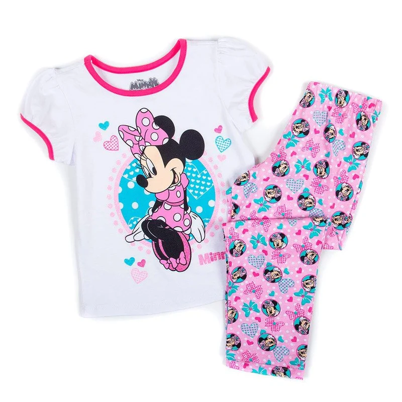 pijama caminadora minnie blanco 2t