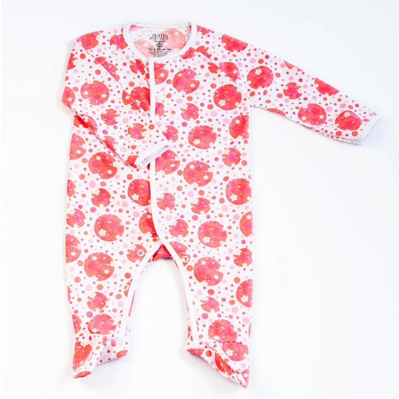 pijama bebe enterizo broches 0 6 azul