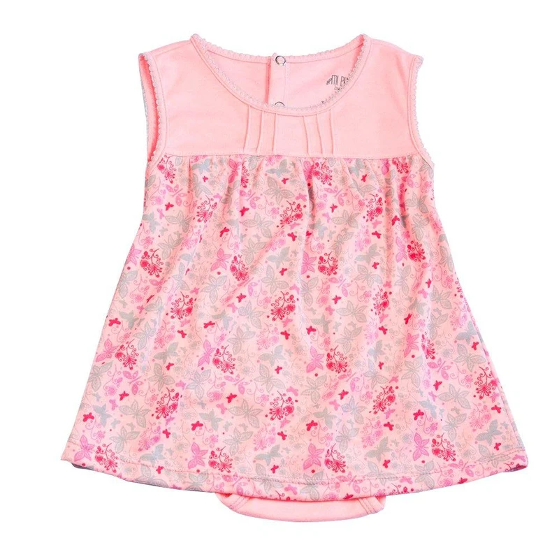 jardinera bebe body estampada nina 18 24 azul hortensia