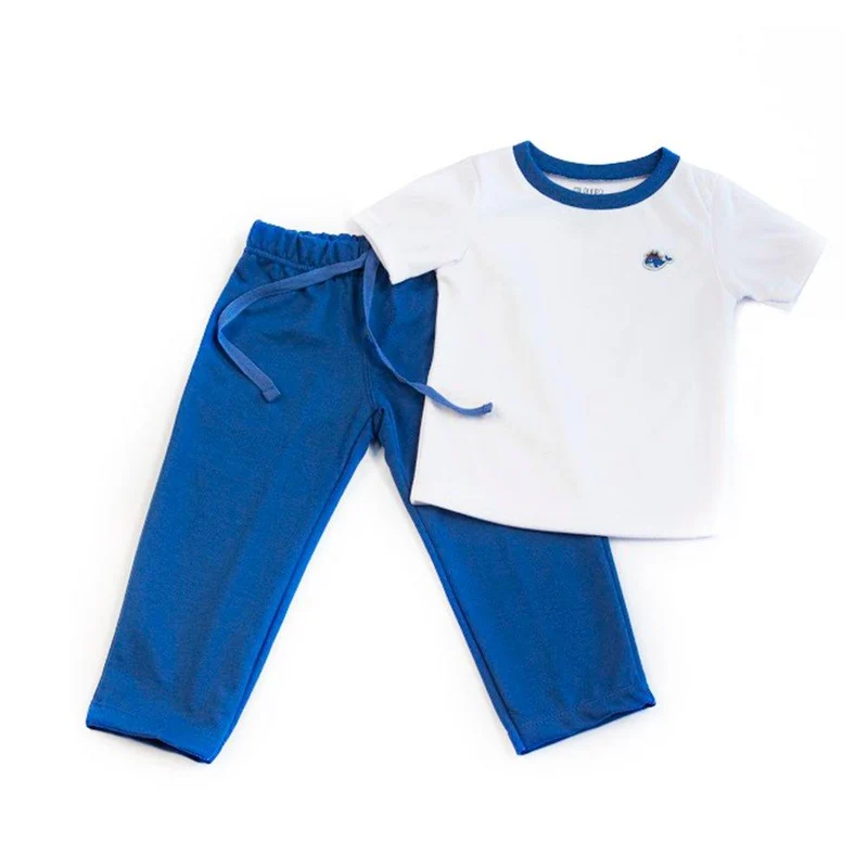conjunto bebe camiseta pantalon nino 12 18 gris jaspe