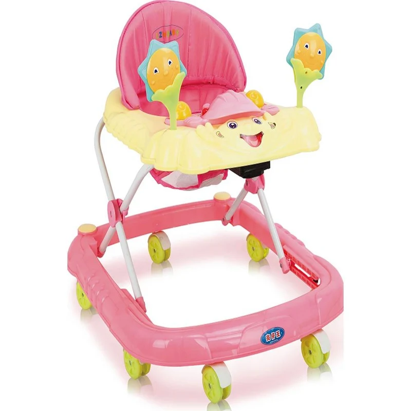 caminador interactivo ebaby rosado