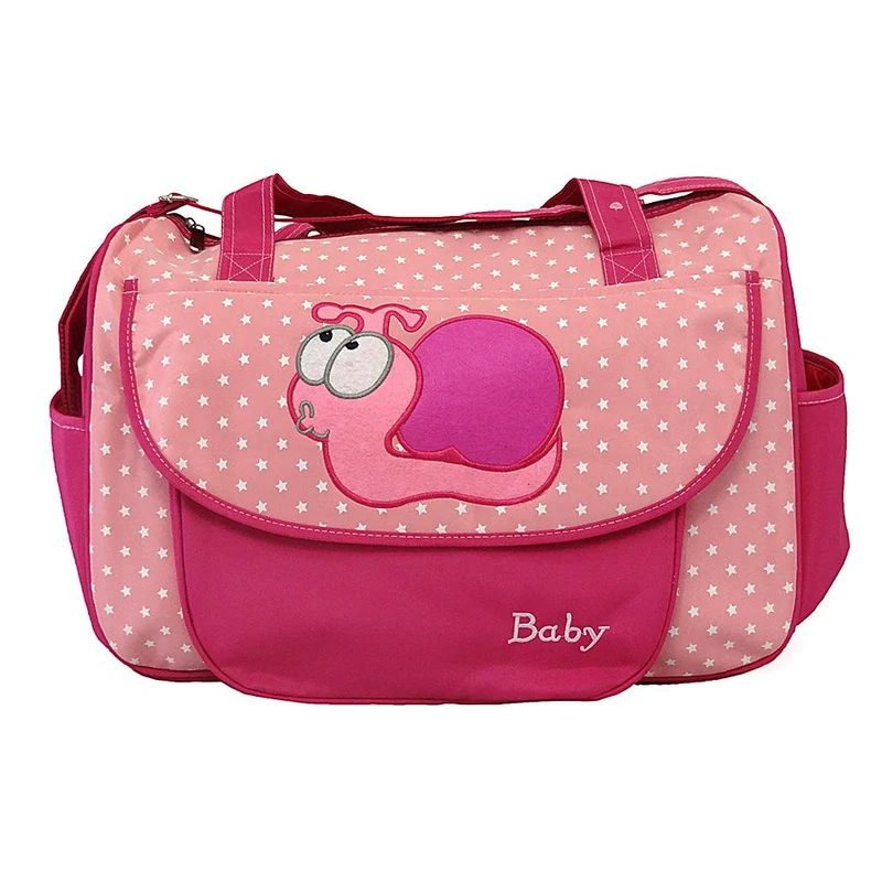 panalera con cambiador snail rosado mifanqi tat