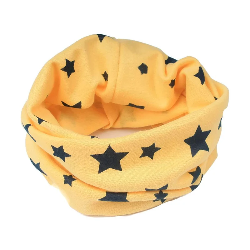panoleta amarilla estrellas azules
