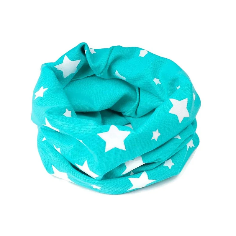 panoleta verde menta estrellas blancas