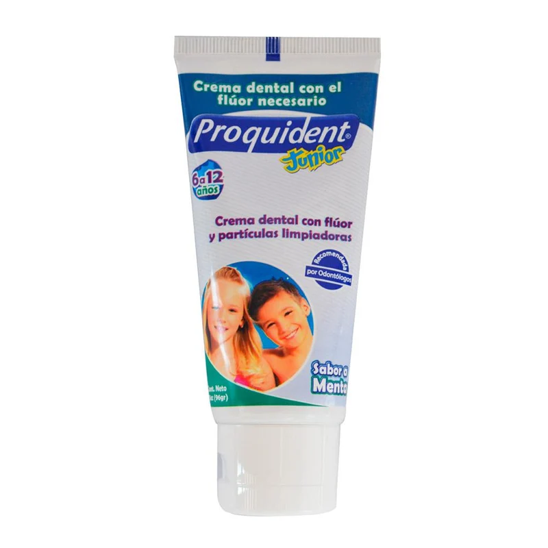 crema junior con el fluor indicado