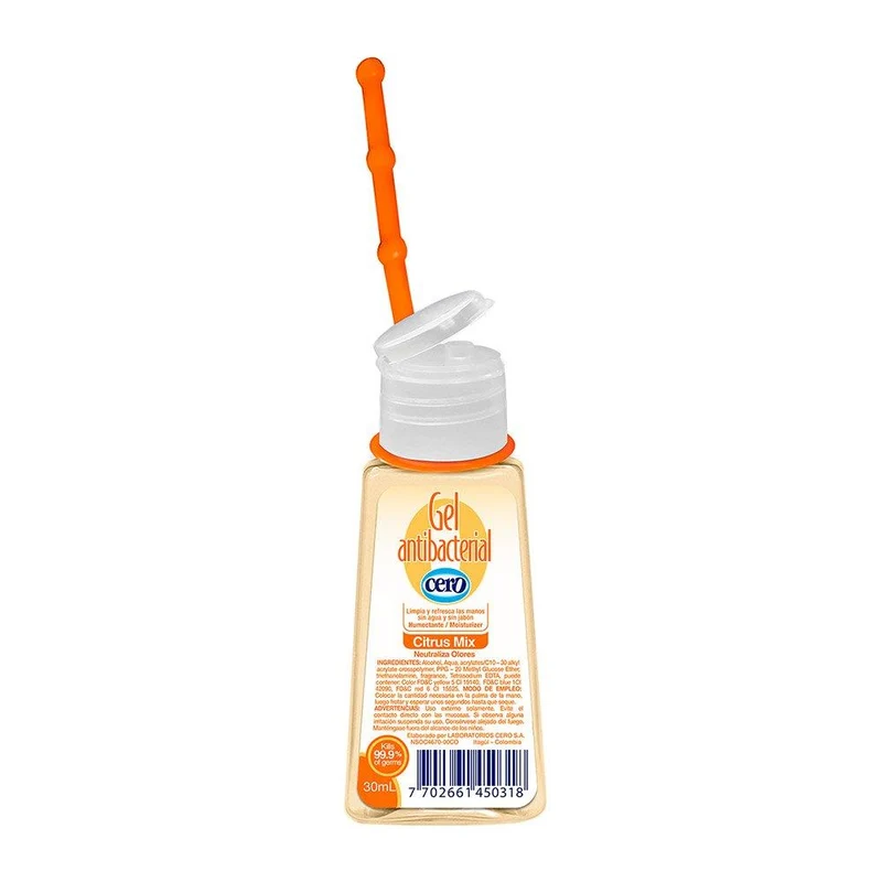 gel antibacterial citrus mix 30ml