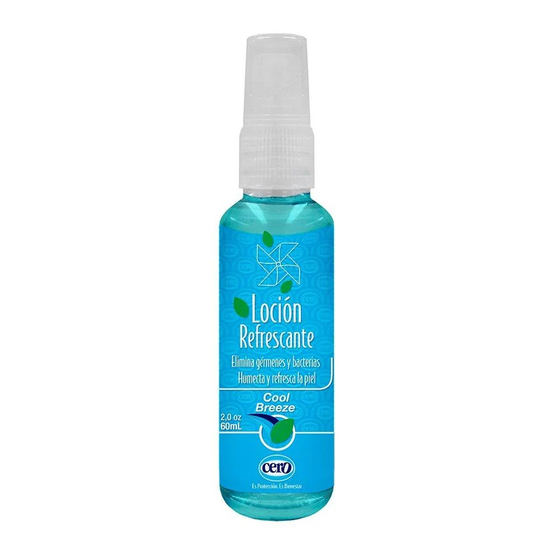 locion refrescante cool breeze x 60ml