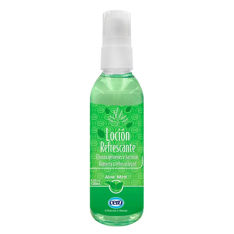 locion refrescante aloe mint x 120ml