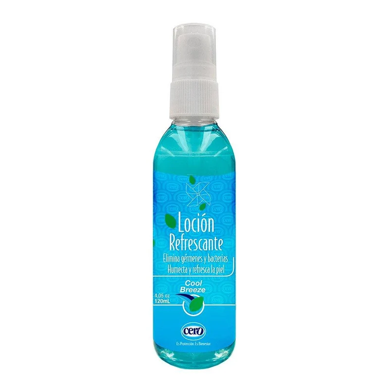 locion refrescante cool breeze x 120ml