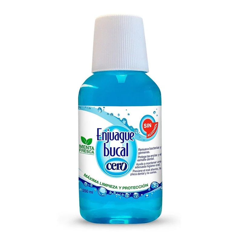 enjuague bucal cero 250ml