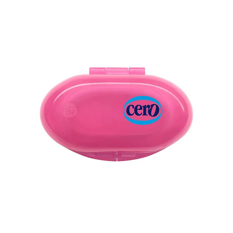 cepillo bucal de silicona cero rosado