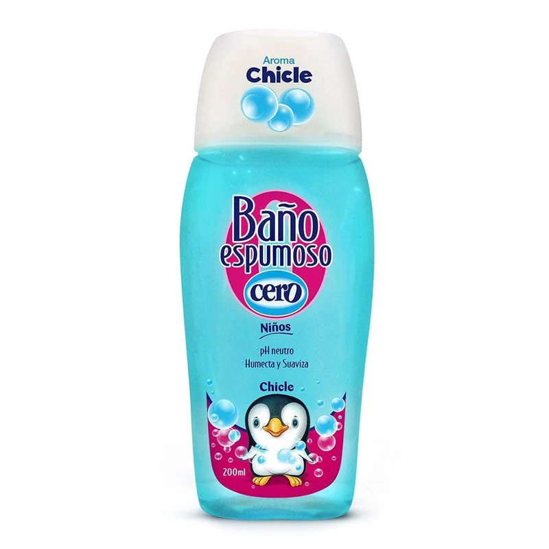 bano espumoso chicle cero 200ml