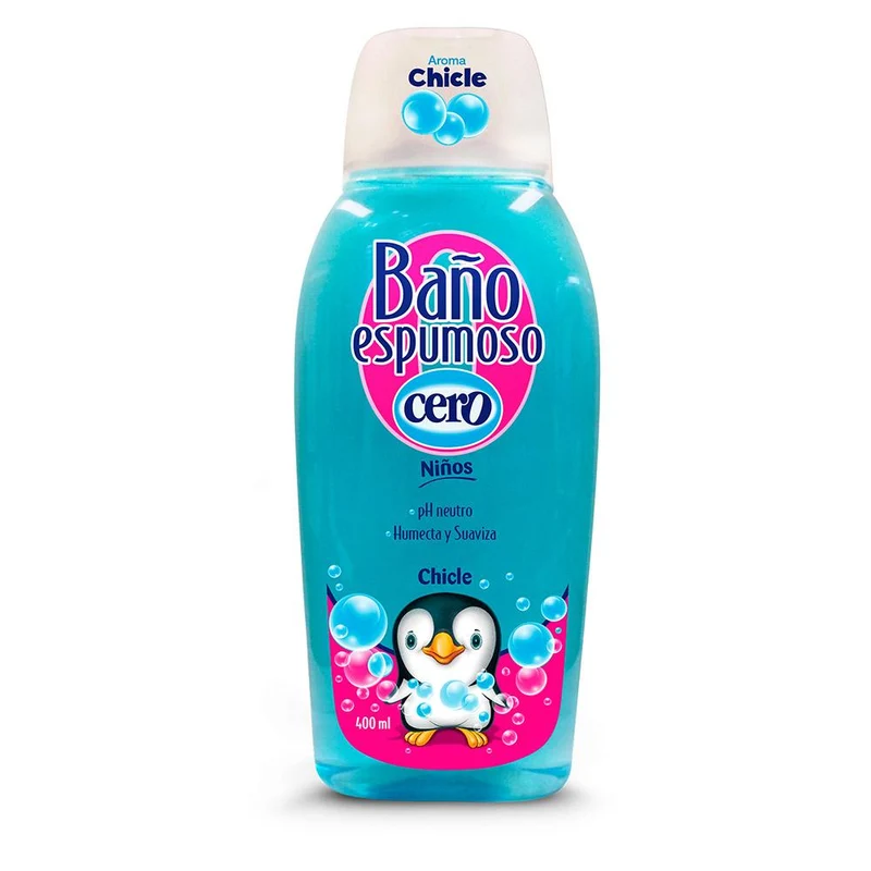 bano espumoso chicle cero 400ml