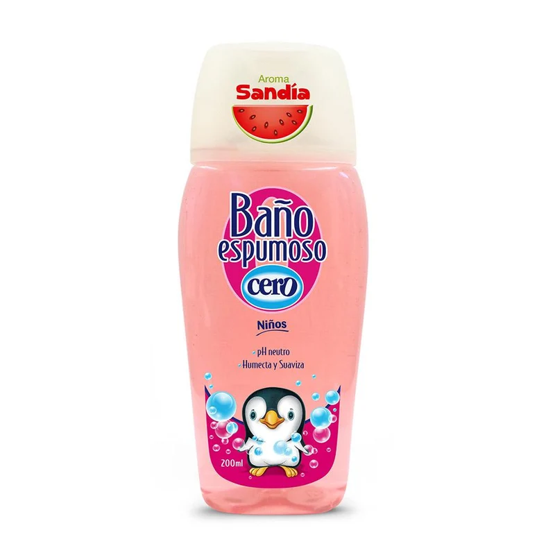 bano espumoso sandia cero 200ml