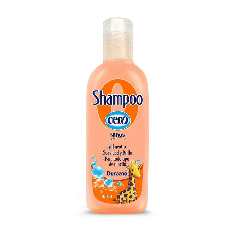 shampoo durazno cero 100ml