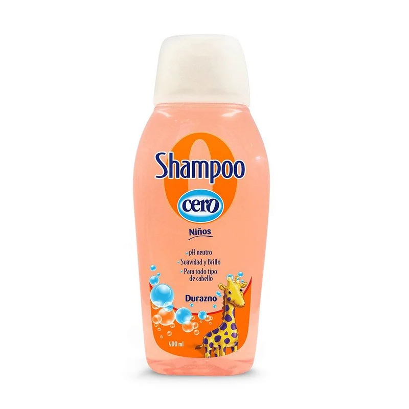 shampoo durazno cero 400ml