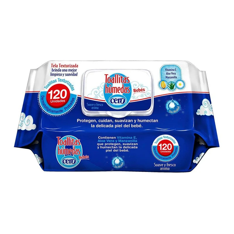 toallitas humedas 120 und