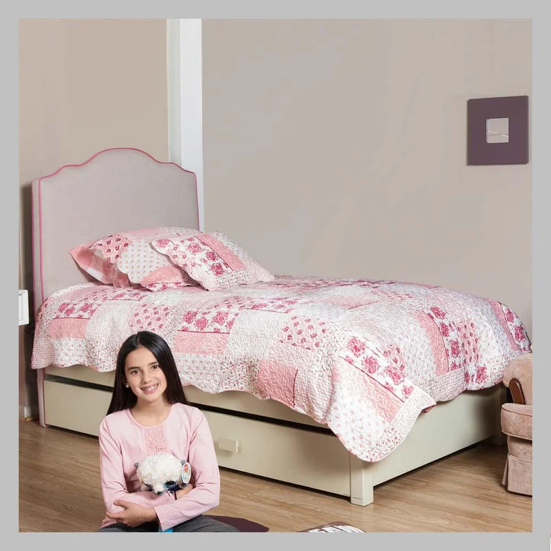 cama moderna tapizada