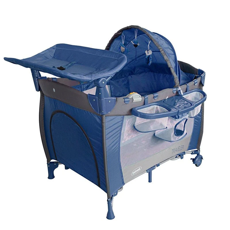 cuna corral traveller blue