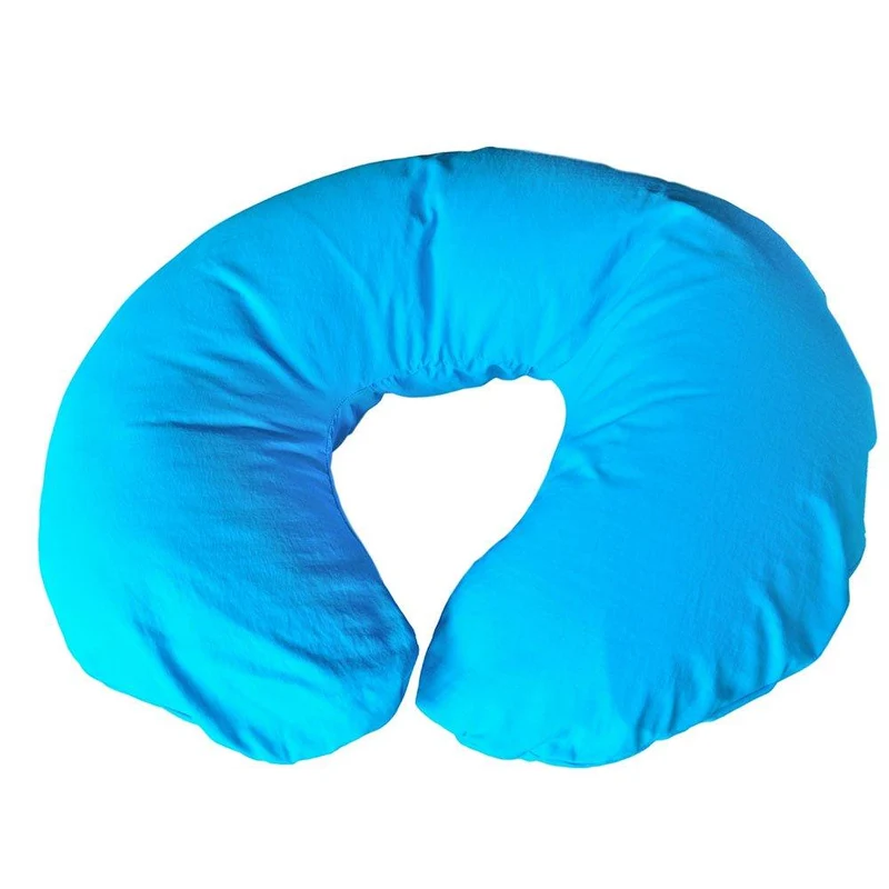 cojin de lactancia 4 en 1 azul turqueza