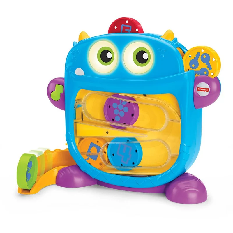 fisher price monstruo come discos