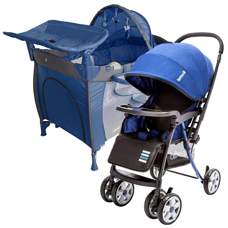 cuna corral traveller coche twister azul