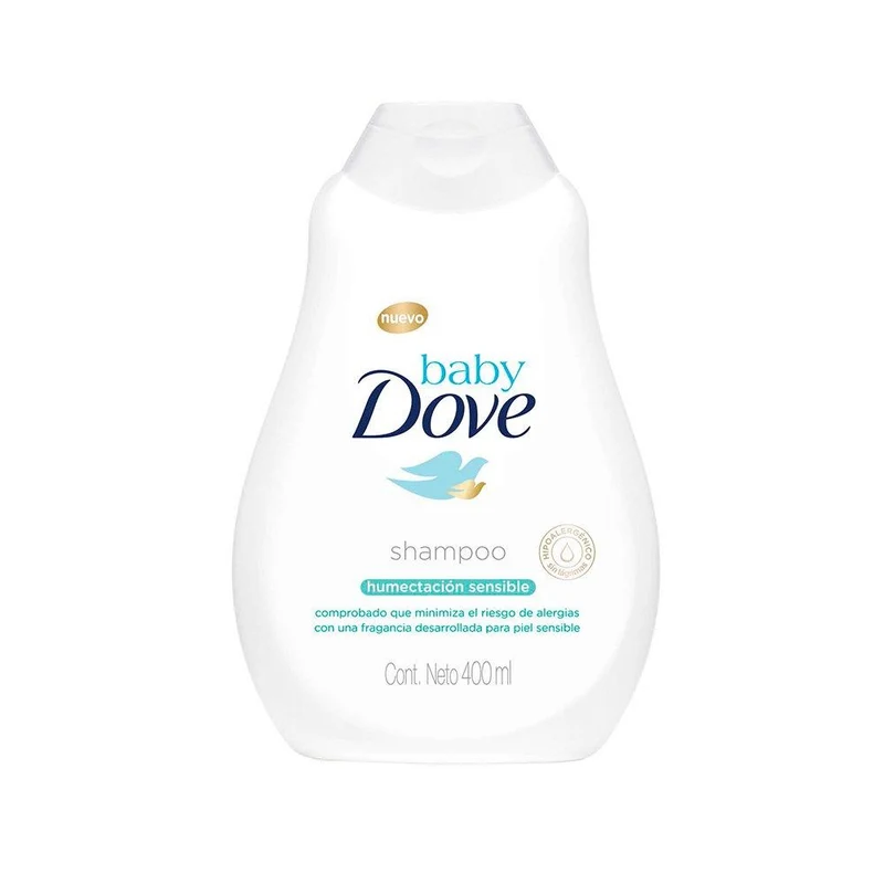 dove baby shampoo humectacion sensible 400ml