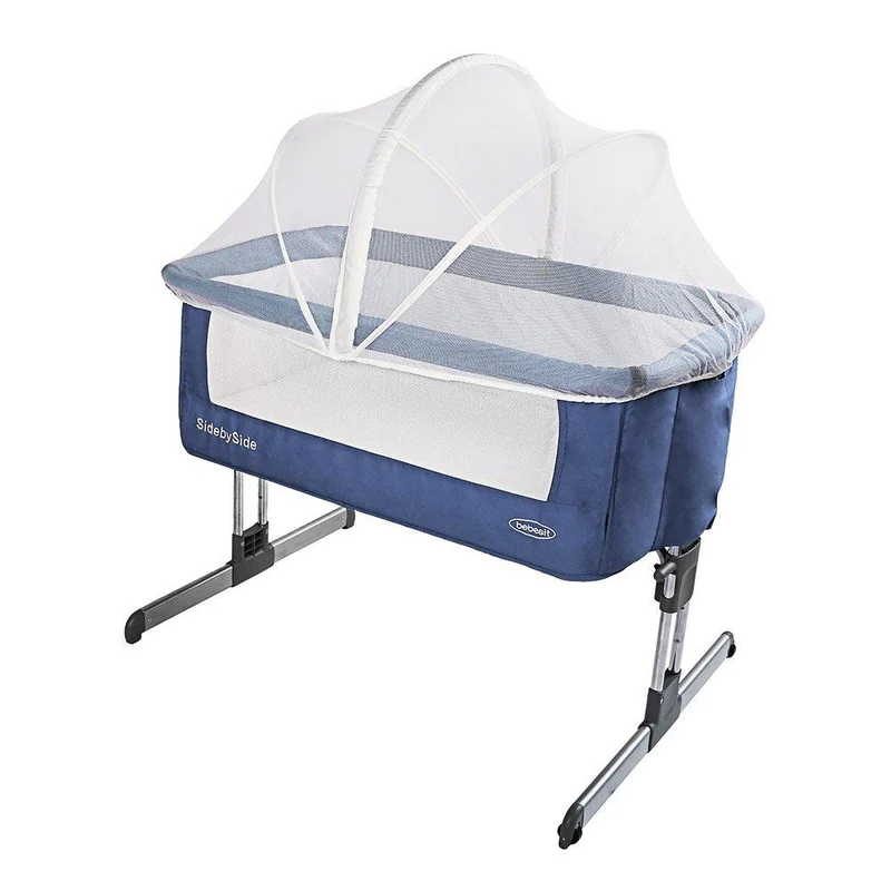 cuna side by side blue