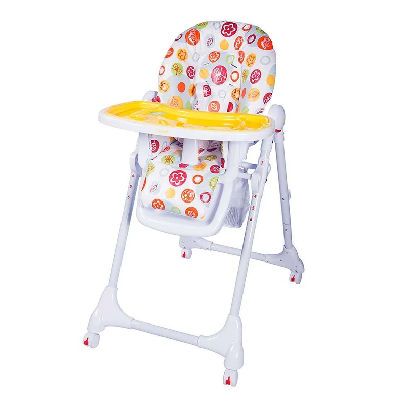 silla comedor snack yellow