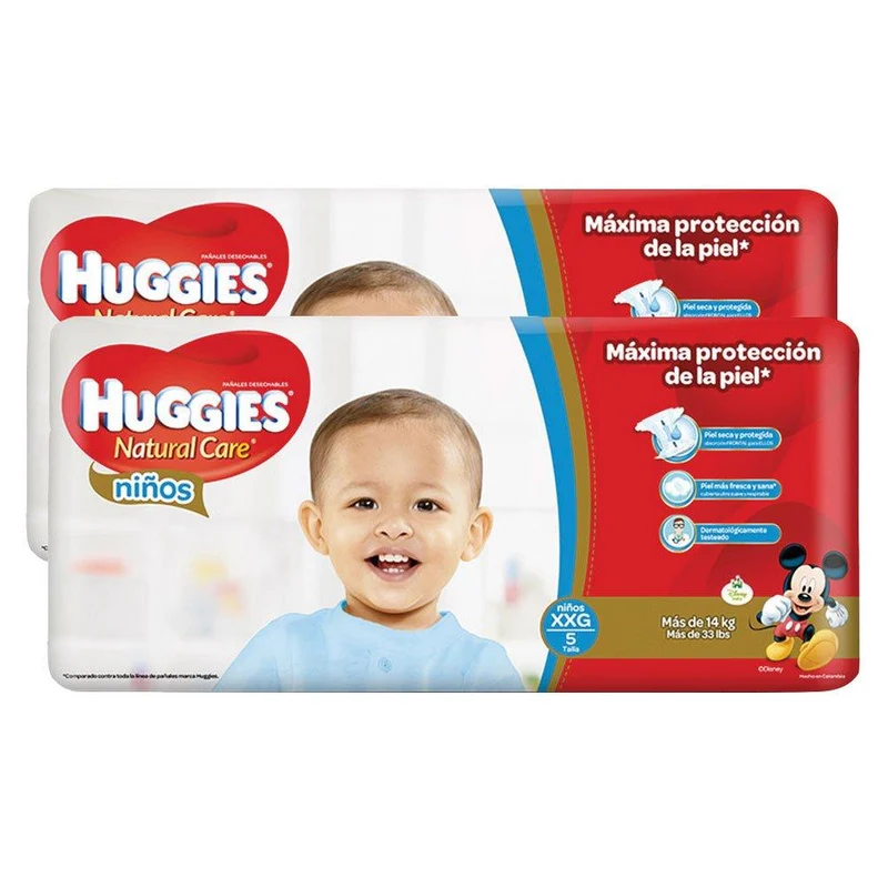etapa 5 56 panales huggies natural care ninos