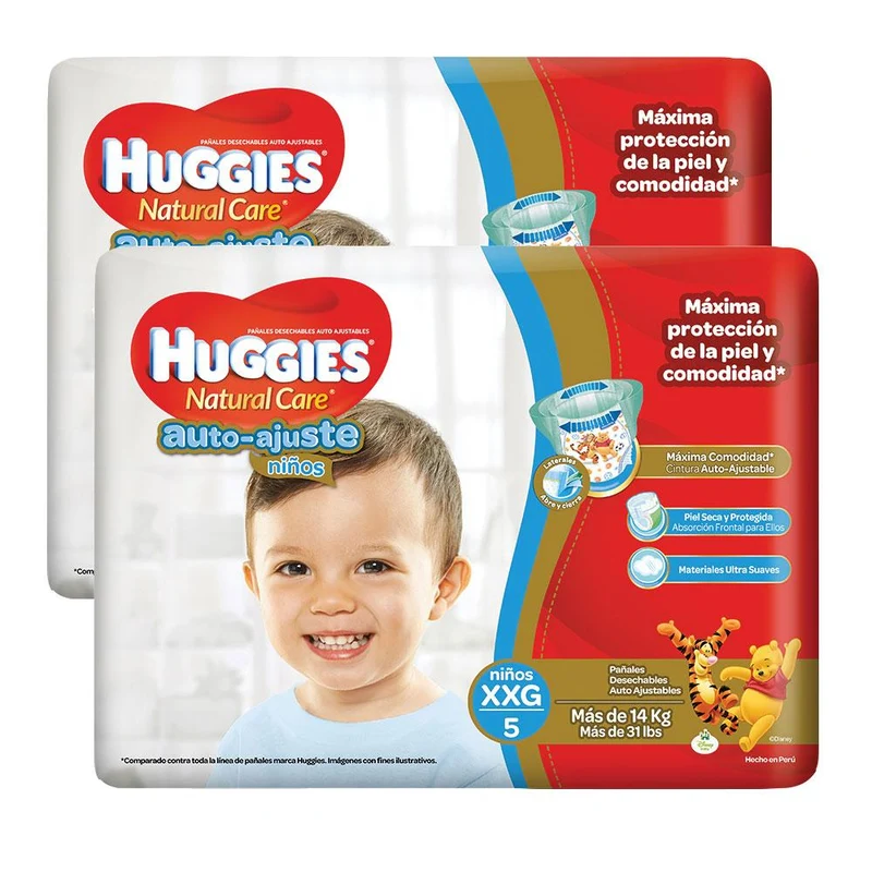 etapa 5 52 panales huggies natural care ninos
