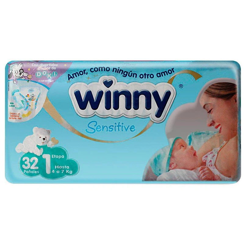 panales winny sensitive etapa 1 x 32